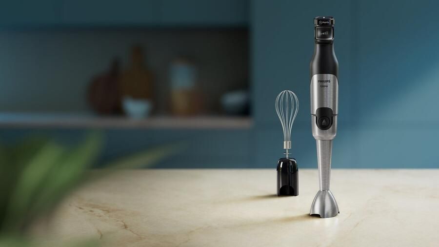 Philips Staafmixer HR2682 00 5000 Series met ProMix-technologie Beker en garde-opzetstuk roestvrij staal zwart - Foto 8