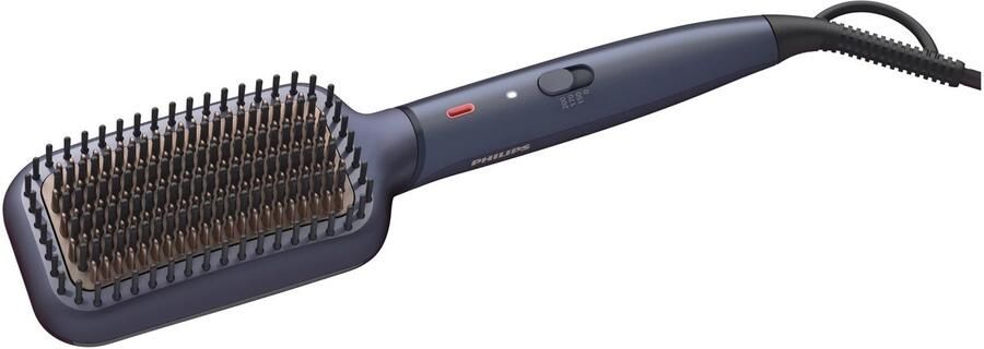 Philips StyleCare Essential BHH885 00 Stijlborstel Keramische Coating Ionisatie ThermoProtect Donkerblauw