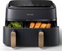 Philips Airfryer 3000 Series NA352 00 Dual Basket Airfryer met 9L capaciteit (3L+6L) - Thumbnail 2