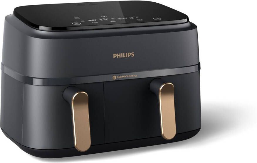 Philips Versuni Serie 3000 Rapid Air 9l Airfryer Zwart 9 Liters EU Plug