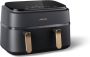 Philips Versuni Serie 3000 Rapid Air 9l Airfryer Zwart 9 Liters EU Plug - Thumbnail 1