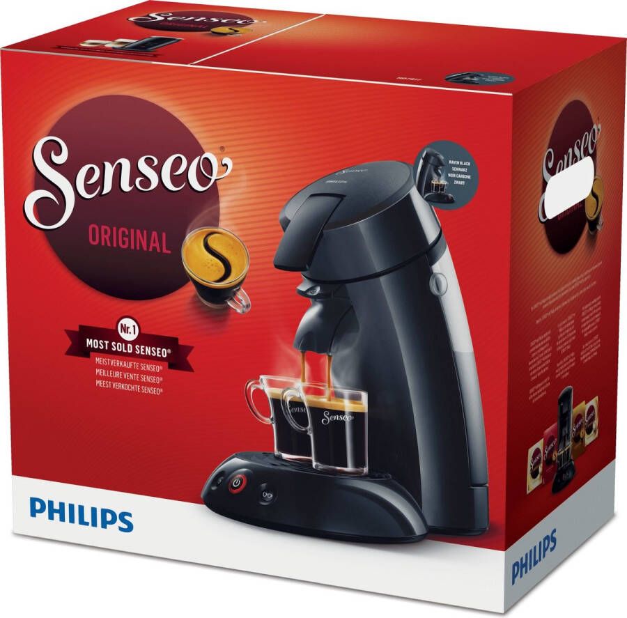 Philips Senseo New Original HD7817 60 Koffiepadapparaat Zwart - Foto 3