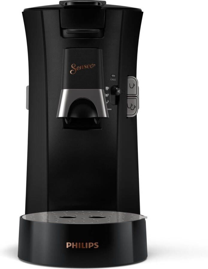 Senseo Koffiepadautomaat Select CSA240 60 van 21% gerecycled plastic met 3 koffiespecialiteiten metaal zwart - Foto 3