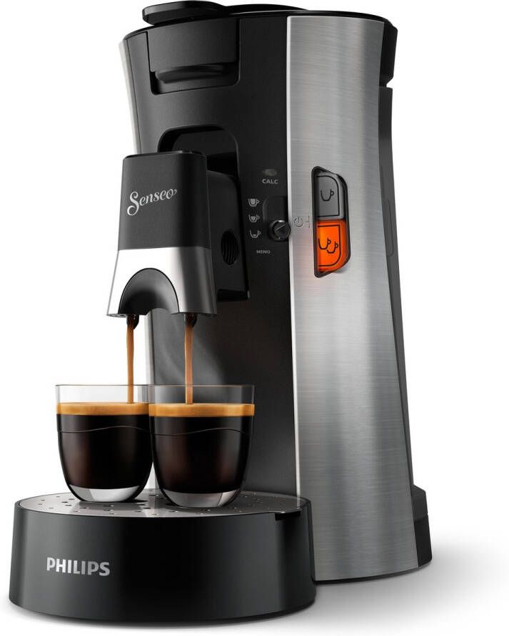 Philips Senseo Select Koffiepadmachine CSA250 10 Keuze uit 1 of 2 Kopjes Instelbare Intensiteit Automatische Uitschakeling Zwart - Foto 5