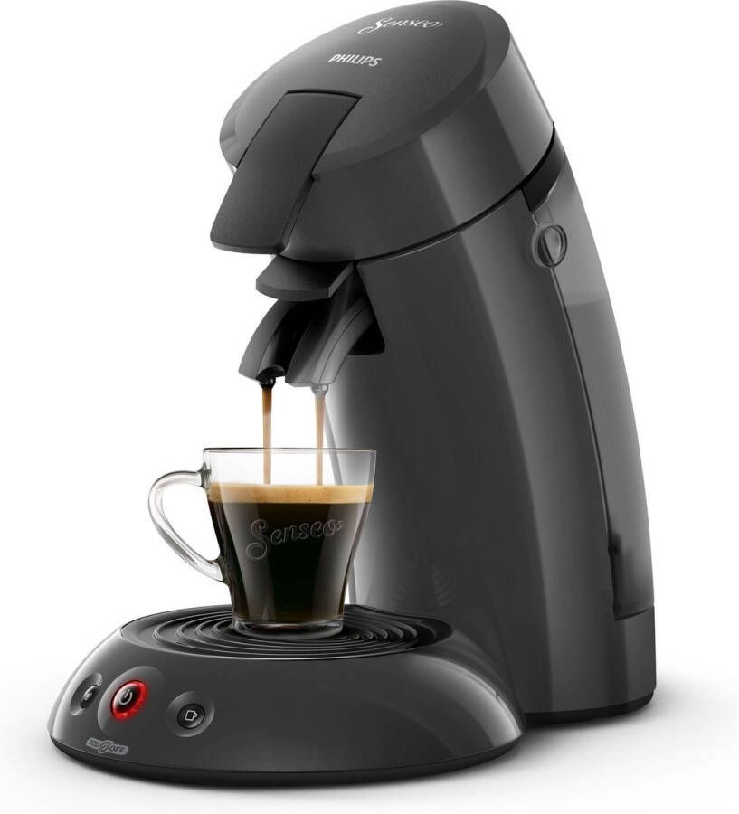 Philips Senseo Original Eco HD6552 32 Koffiepadmachine voor max 2 Kopjes Koffie Exclusief Koffiepads Kasjmiergrijs