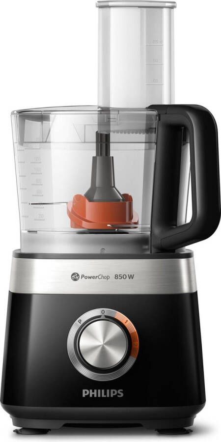 Philips Viva Collection foodprocessor 31 functies 2.0 L 850 W zwart (HR7530 10)