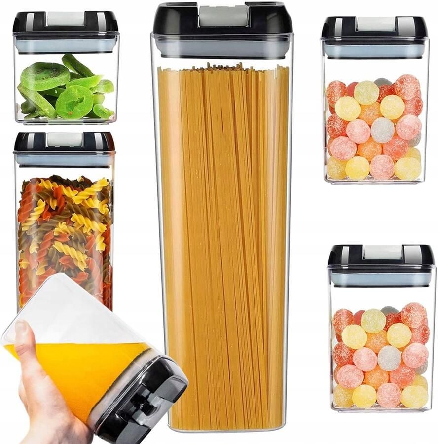Pingyang Rongrong Keuken Voedselcontainers Hermetisch Set van 5