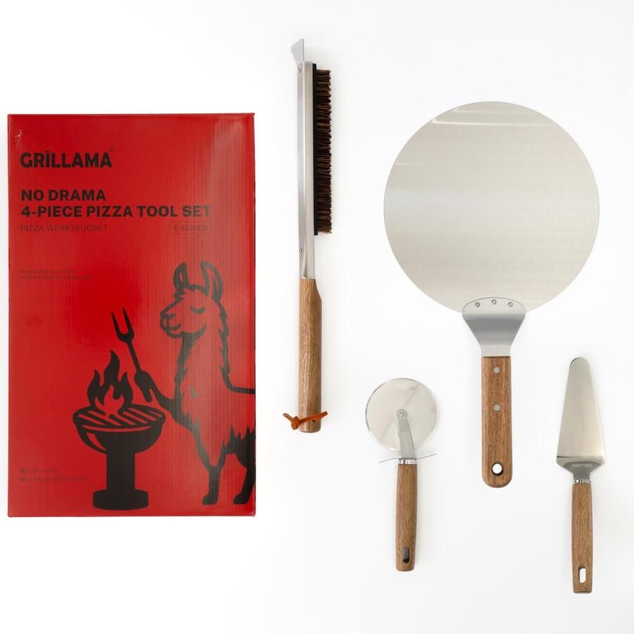 Pizza gourmetset 4-delig Acacia