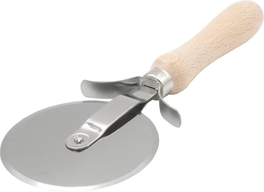 Pizzasnijder Houten handvat Nauwkeurig snijden