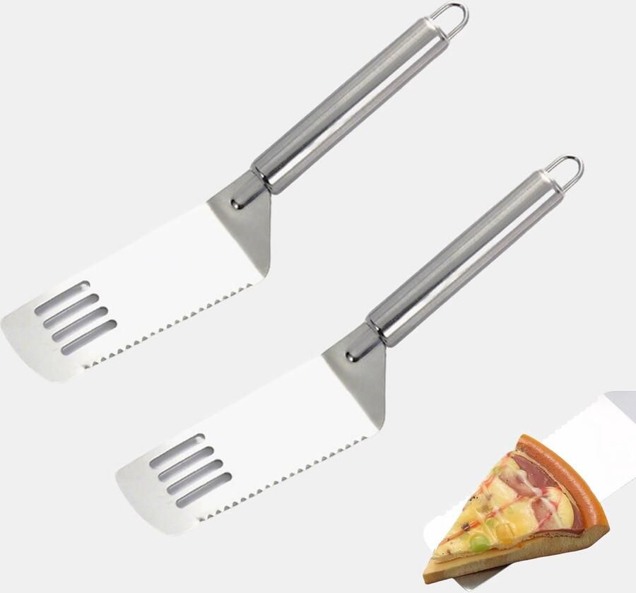 Pizzasnijder Roestvrij staal 2 stuks
