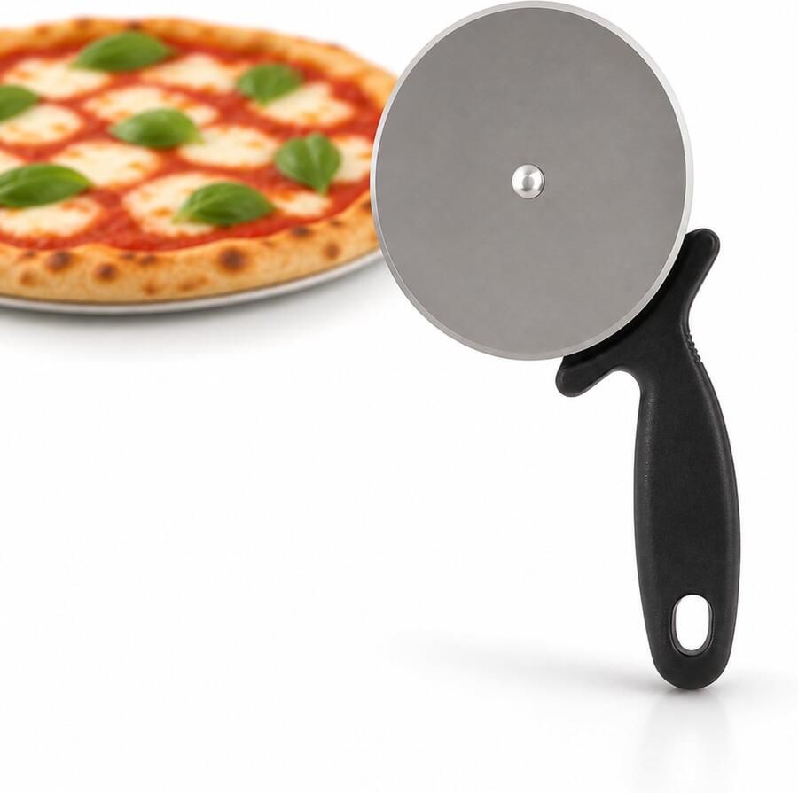 Pizzasnijder XXL wiel Roestvrij staal Antislip handvat