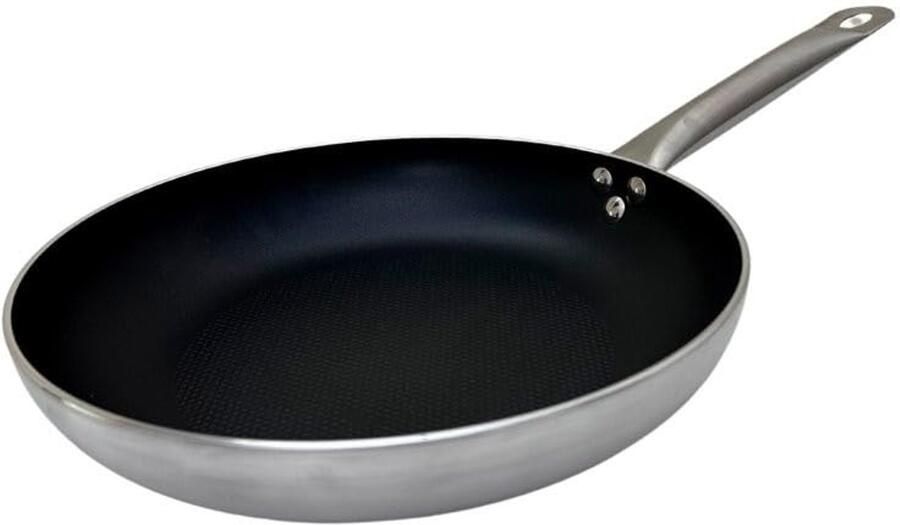 Platte Braadpan 28 cm Antiaanbaklaag