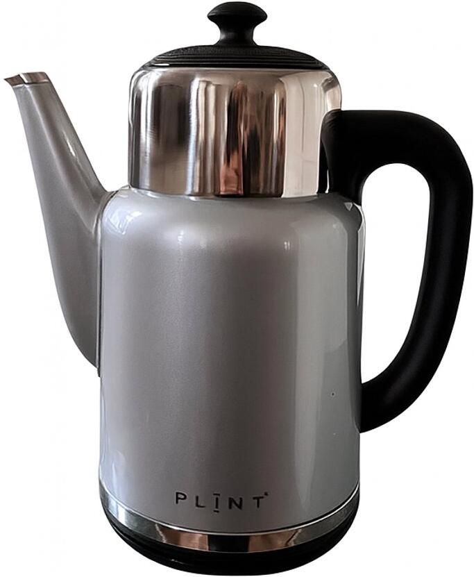 Plint AS Plint Retro-Look Waterkoker 1 7 l. Chrome Vintage Dubbelwandig Temperatuurinstelling