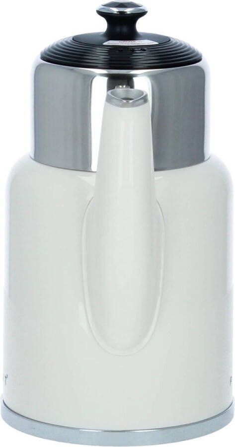 PLINT by Bluetoolz P L I N T Creme Nieuwste model retro BPA vrije waterkoker met variabele temperatuurinstelling en geïntegreerde warmhoudkan *** Nu met drie jaar garantie!