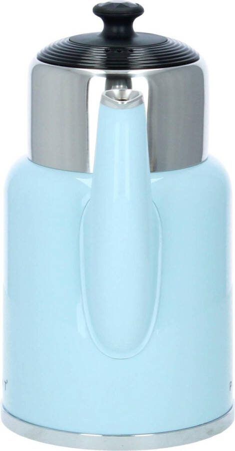 PLINT by Bluetoolz P L I N T Pastelblauw| Nieuwste model retro BPA vrije waterkoker met variabele temperatuurinstelling en geïntegreerde warmhoudkan *** Nu met drie jaar garantie!