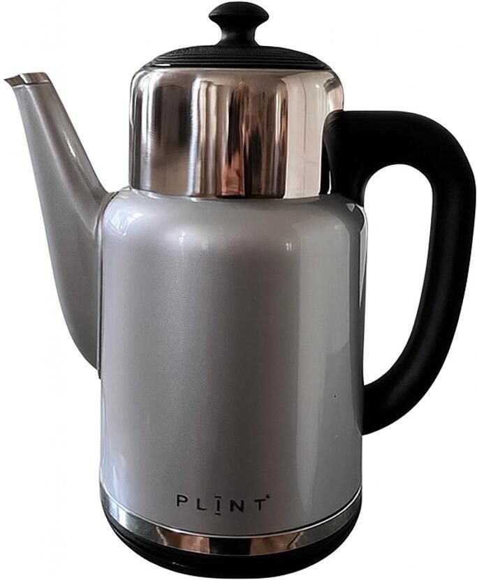 Plint Retro-Look Waterkoker kanvormig 1 7 l. Chrome Retro-Look Vintage