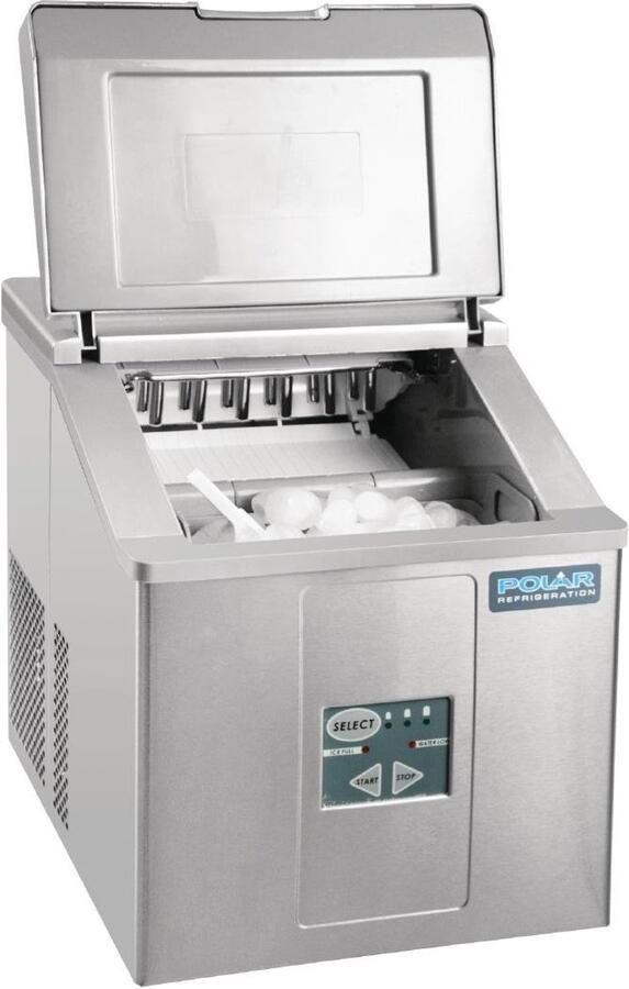 Polar C-Serie IJsmachine voor Aanrecht Capaciteit 15 Kg CH479 Horeca & Professioneel