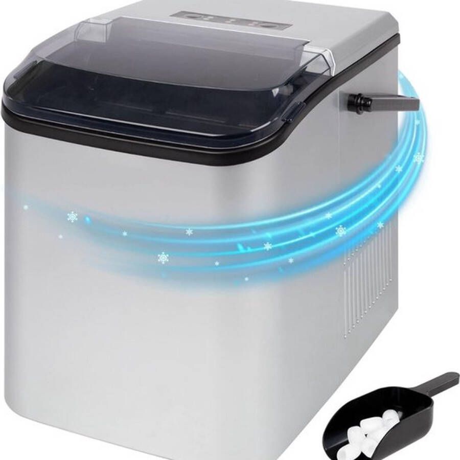 PolkaHome Ijsblokjesmachine Ijsmachine Ijsblokjes Machine Ijsblokjesmaker Ijsmachine Ijsmachines