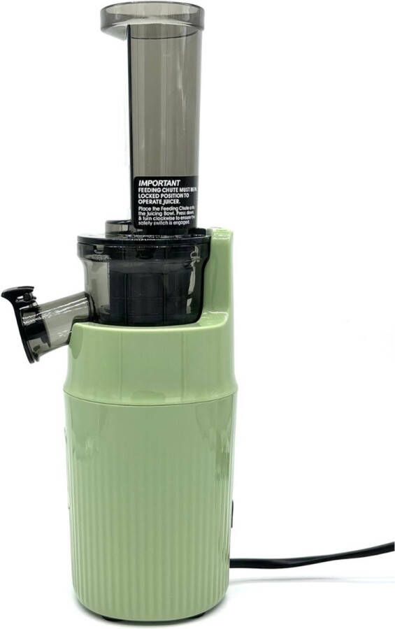 PolkaHome Slowjuicer Sapcentrifuge Slow Juicer Groente En Fruit Mint