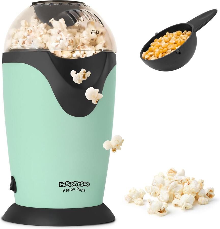Popcornmachine Groene Maker Binnen 3 Minuten Vers Popcorn