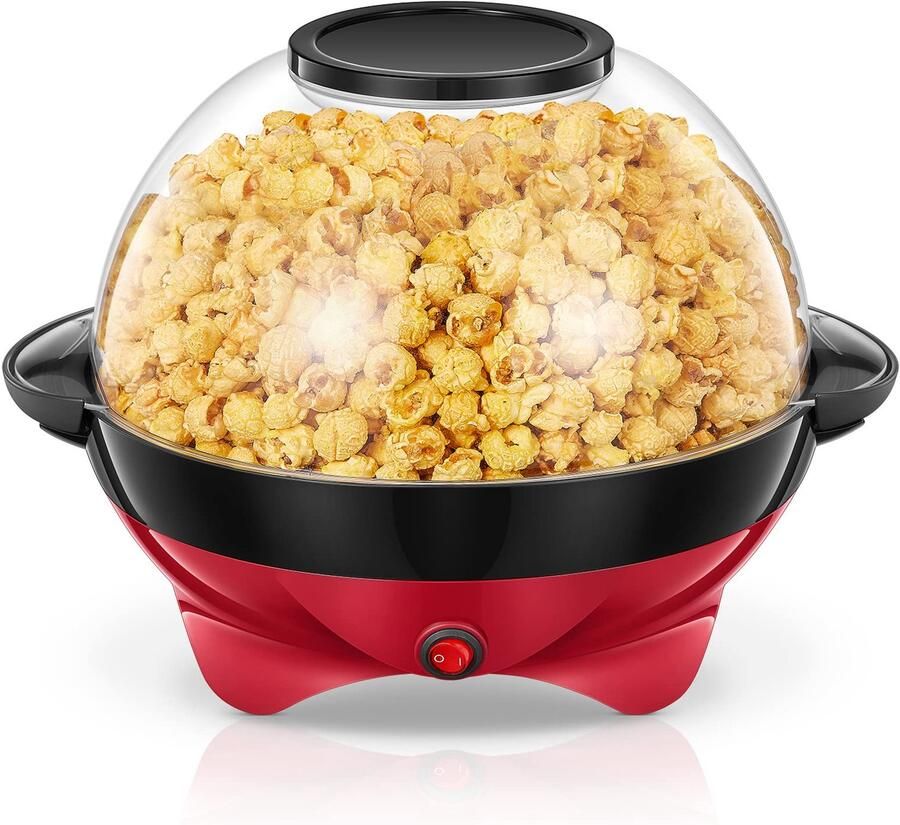 Popcornmachine met 5.5L Capaciteit voor Thuisgebruik