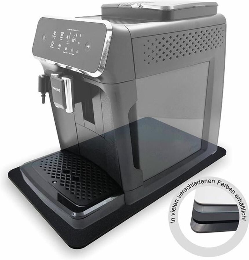 Premium Acrylglas glijplank voor de 5400-serie koffiemachine 4300 3200 2200 1200 serie 45 x 27 cm Made in Germany (mat antraciet)