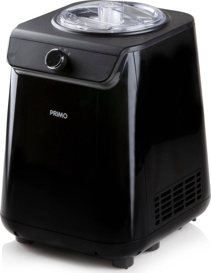 PRIMO PR404IM IJsmachine Roomijsmachine Met Compressor Zelf Vriezend 1 2L Zwart