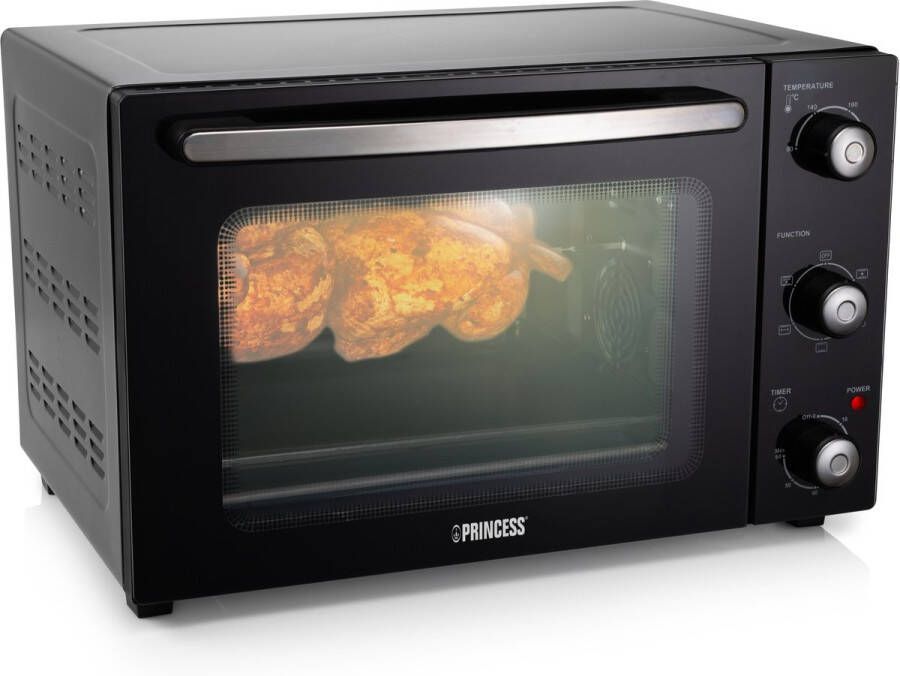 Princess 112751 Heteluchtoven – Inhoud 32 liter – Makkelijk schoon te maken - Foto 1