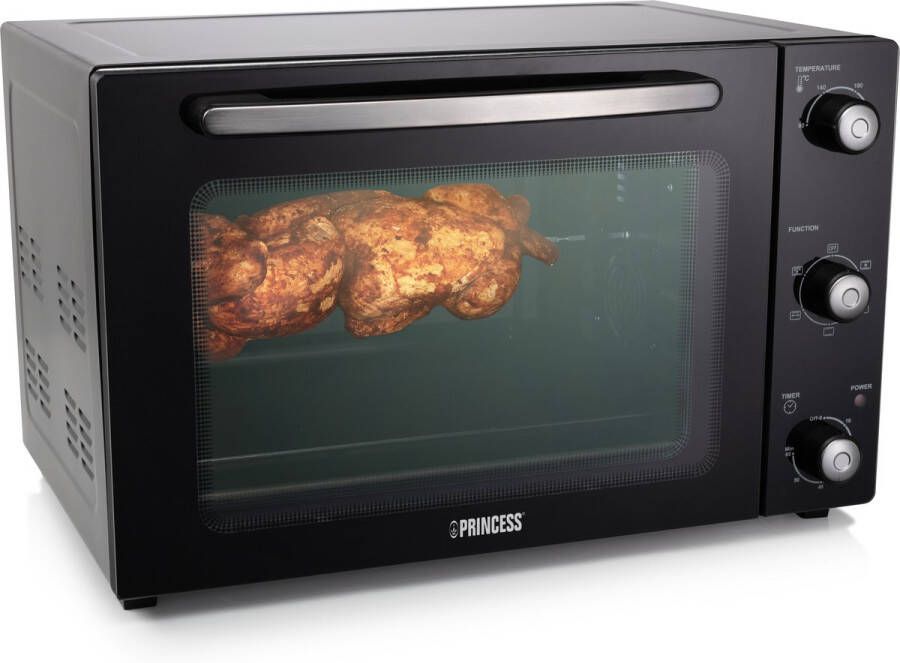 Princess 112756 Heteluchtoven – Inhoud 45 liter – Makkelijk schoon te maken