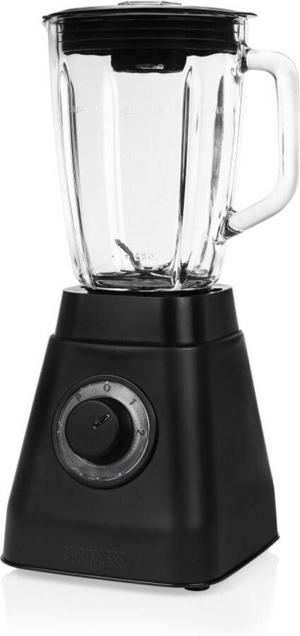 Princess 212085 Blender – Capaciteit 1.5 liter – Black Steel Collectie