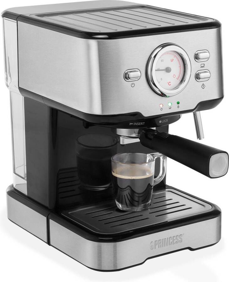 Princess 249415 Koffiezetapparaat Koffiemachine Espresso ESE-adapter