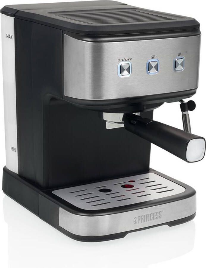 Princess 249441 Koffiezetapparaat koffiemachine Espresso en Capsule Machine RVS
