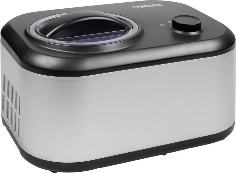 Princess 282608 IJsmachine met compressor Zelf vriezend 1 Liter Zwart Grijs - Foto 2