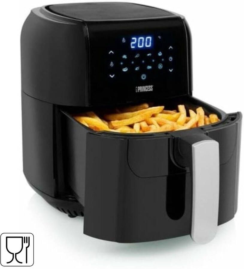 Princess 01.183029.01.650 friteuse Enkel 5 l Vrijstaand 1400 W Heteluchtfriteuse Zwart - Foto 2
