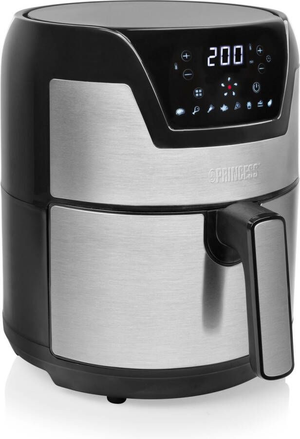Princess Digitale Airfryer XXL 182026 Heteluchtfriteuse 4.5 liter 8 voorgeprogrammeerde programma's 1500 W RVS - Foto 2