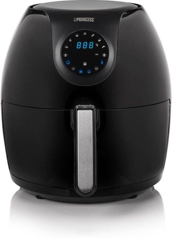 Princess Airfryer XXL 182050 Heteluchtfriteuse Groot 5 2 liter Inclusief gratis bakvorm 7 programma's 1700 W Zwart Extra grote mand temperatuurbereik 80 tot 200°C - Foto 3