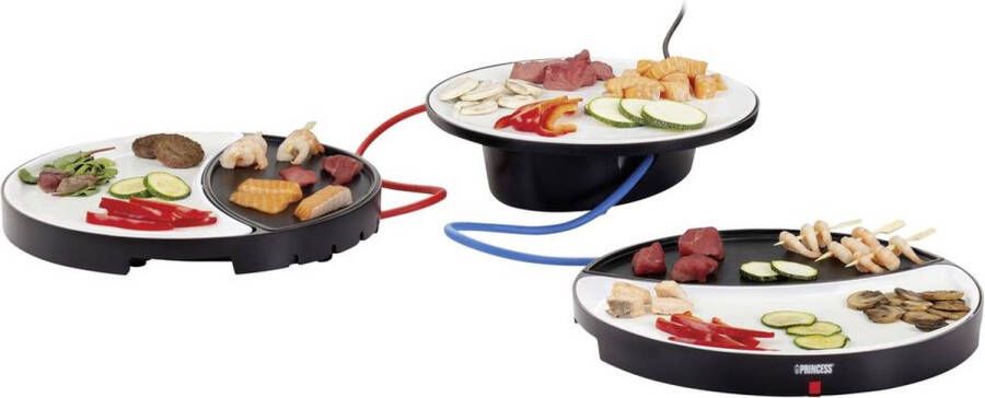 Princess 103082 Dinner4All Tafelgrill – Geschikt voor 2 personen – Nieuwste manier van gourmetten - Foto 2