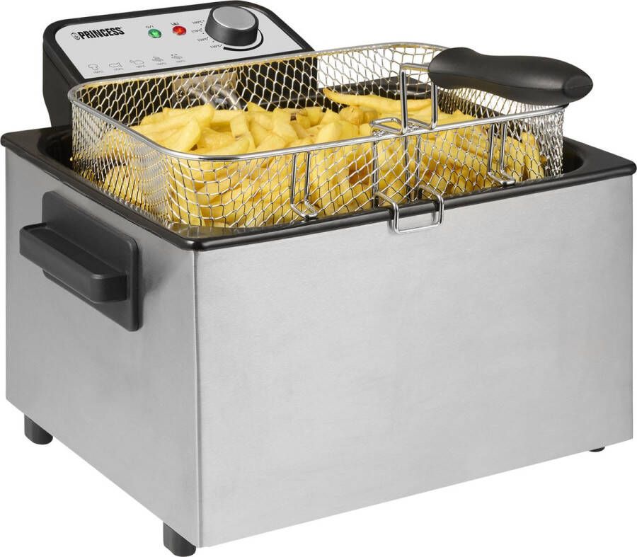 Princess Friteuse 184090 5 Liter Frituurpan 3270 W Grote Mand