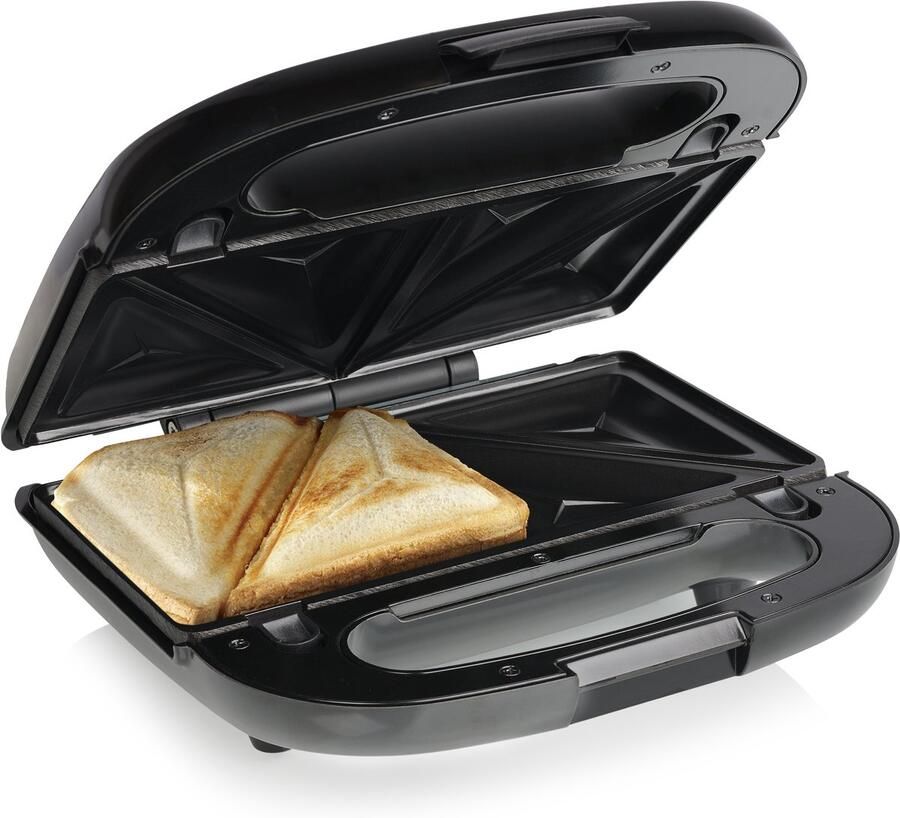 Princess 127090 – Sandwich Maker 3‑in‑1 – 750W – Tosti‑ijzer Wafelijzer & Panini‑maker