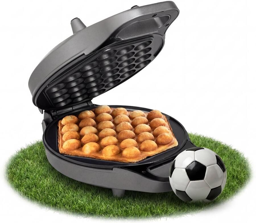 Princess 132465 Bubbelwafelijzer – Bubble wafel – Zeshoekige wafel Roteerfunctie 700W IJshoorn maker Anti aanbaklaag - Foto 2