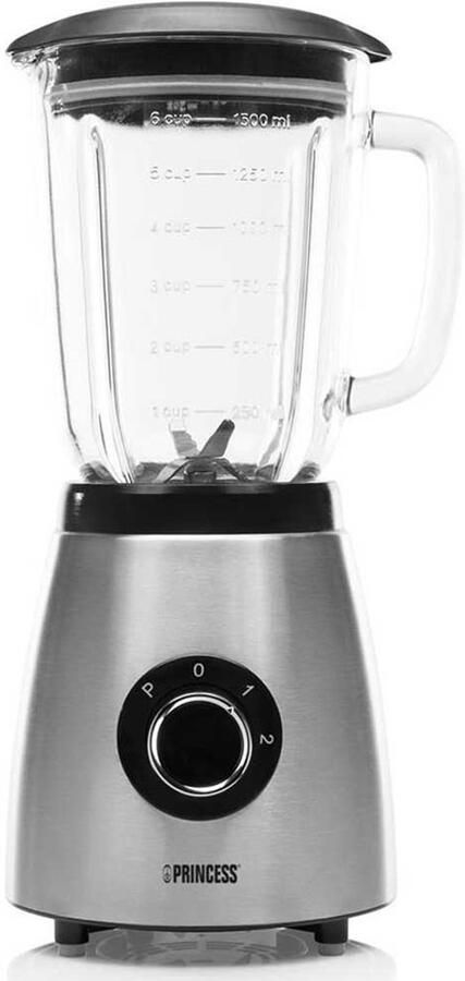 Princess 212077 1 5 l Blender voor op aanrecht 500 W Roestvrijstaal