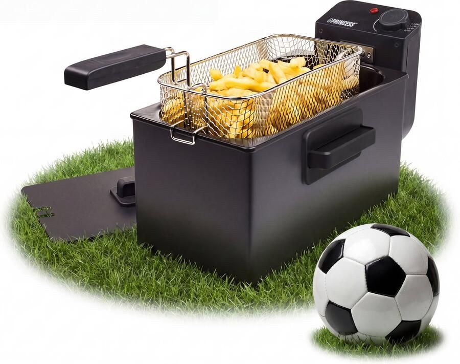 Princess Friteuse 182727 3 liter Koude zone Frituurpan 2000W Zwart Beste Koop Consumentengids Augustus 2025 - Foto 5