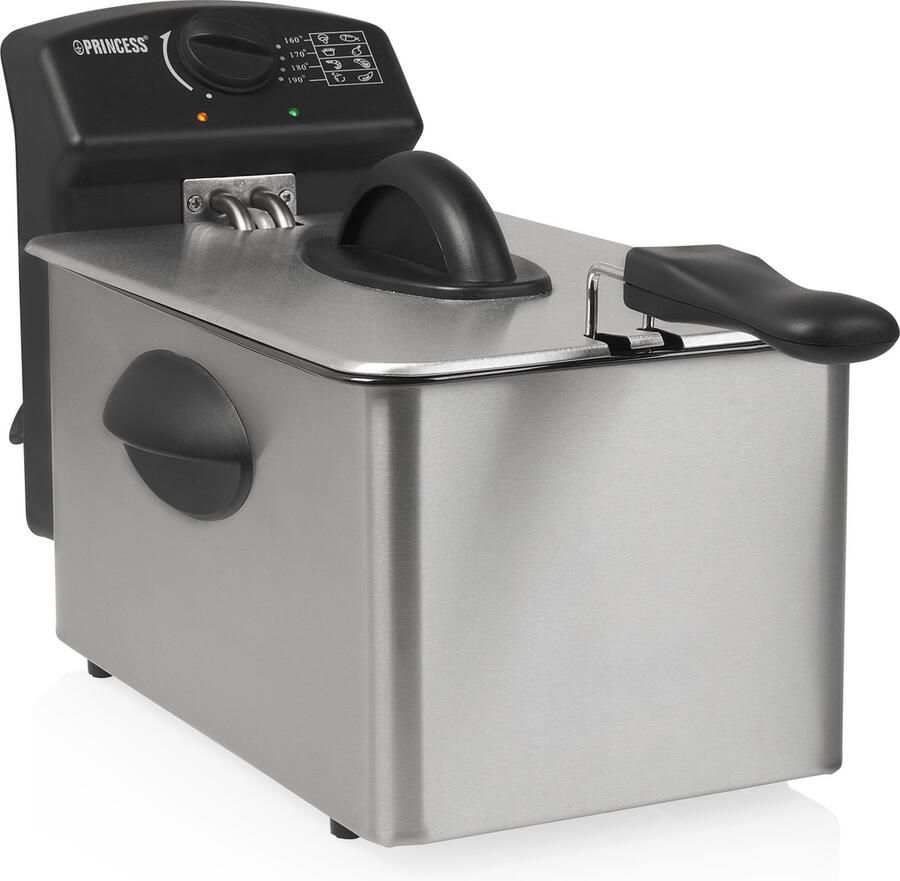 Princess 182642 Friteuse 4 Liter 2000 Watt Frituurpan Koude zone Groot