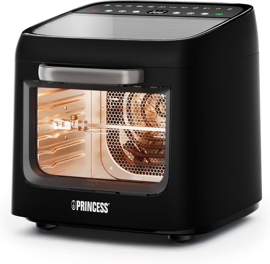 Princess Heteluchtfriteuse Airfryer Oven Vision 182288 12 6L capaciteit 1800W 12 Bakprogramma's PFAS-Vrij - Foto 2