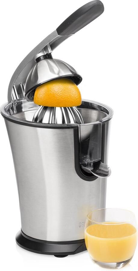 Princess Master Juicer Pro 201860 – Elektrische Citruspers Sinaasappelpers Fruitpers Professioneel 300 Watt RVS perskegel instelbaar pulpfilter - Foto 4