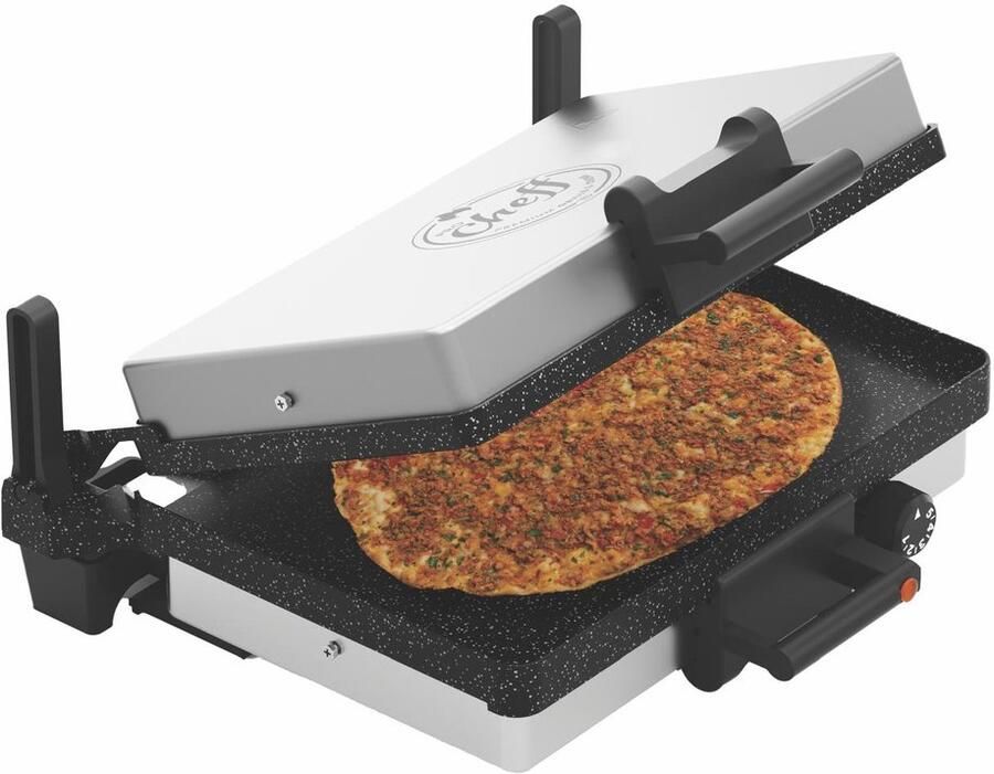 Pro chef f MZ 2317 3-in-1 Multigrill 180° – Lahmacun Bazlama Vlees & Groenten Contactgrill in 1