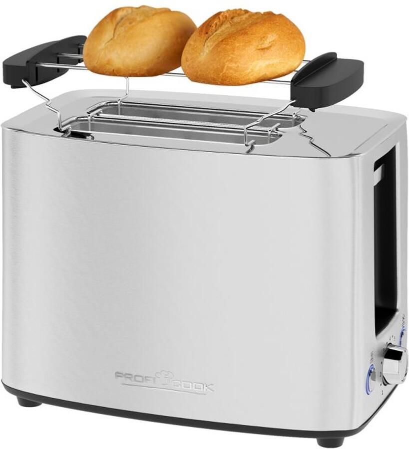 Profi Cook PC-TA 1279 Broodrooster Met broodrekje RVS