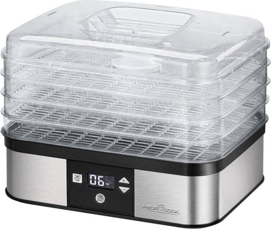 ProfiCook DR 1116 Voedseldroger 350 W zilver - Foto 2