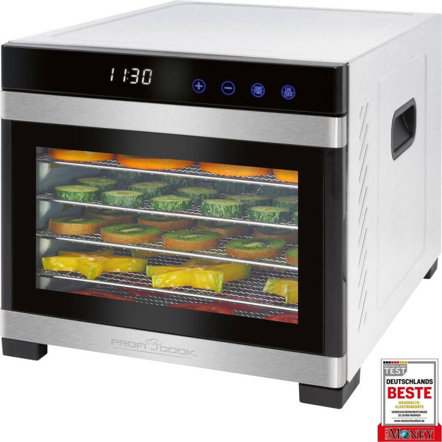 ProfiCook DR 1218 roestvrijstalen voedseldroger droogoven