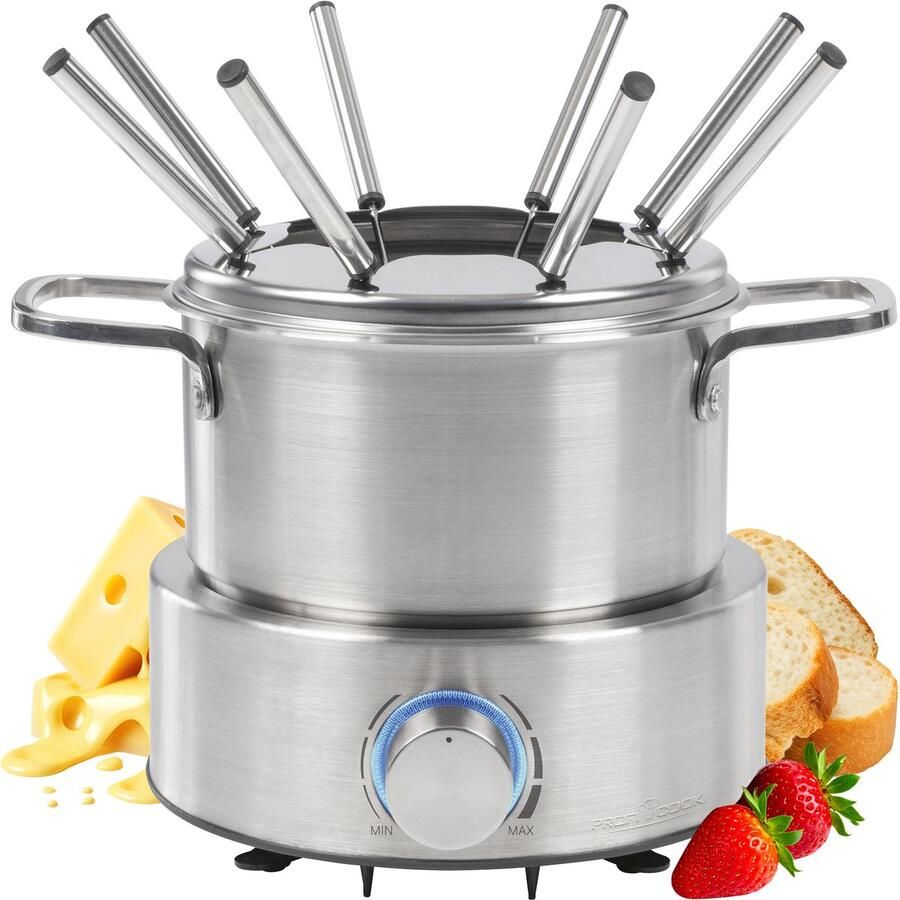 ProfiCook FD 1288 Fondue Set 8 personen RVS